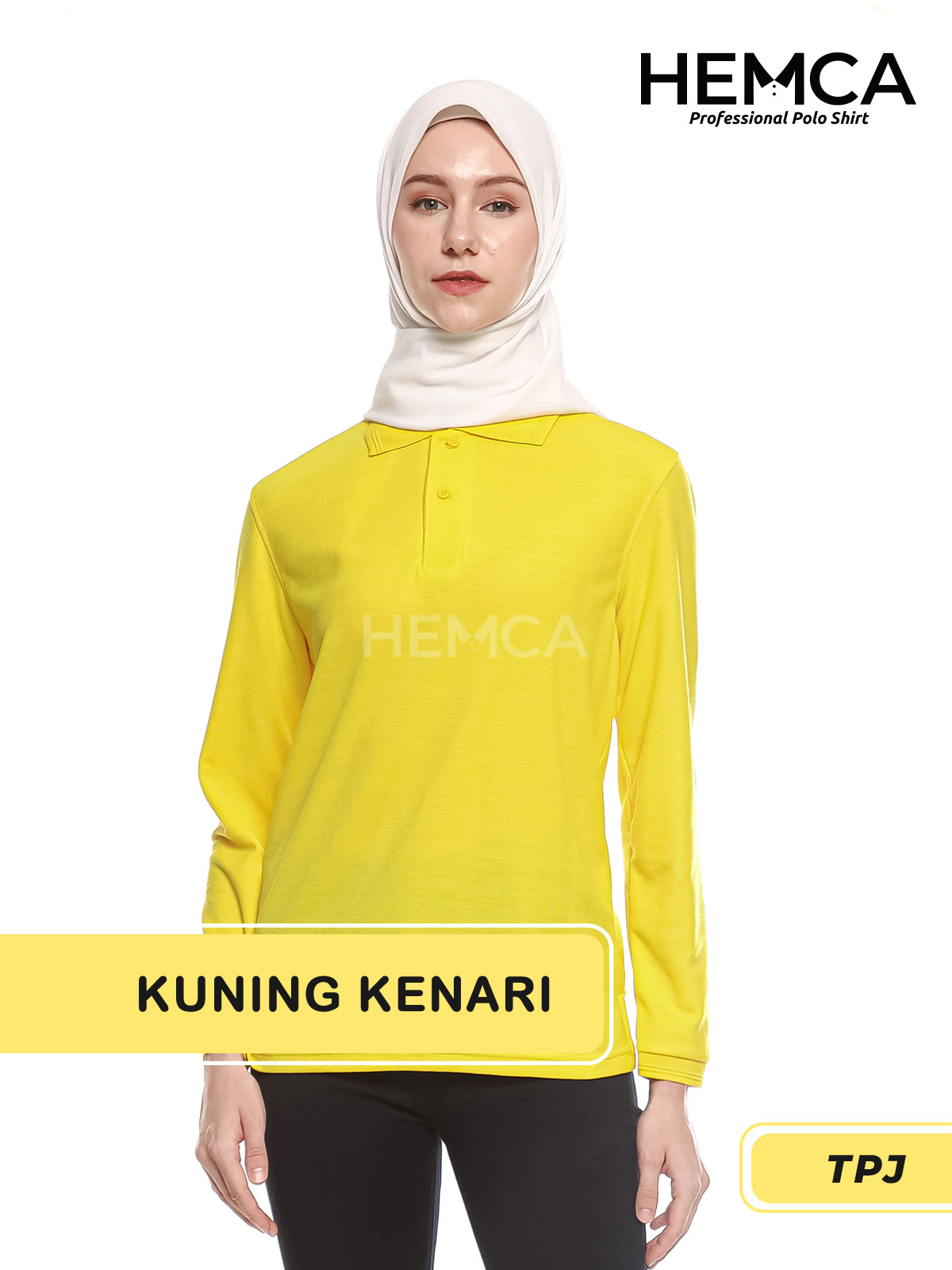 Polo Polos TPJ Kuning Kenari