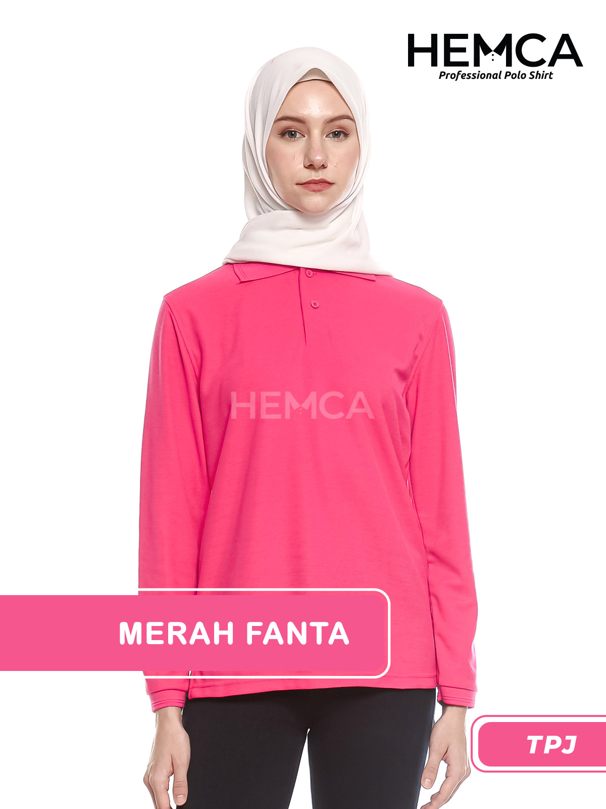 Polo Polos TPJ Merah Fanta