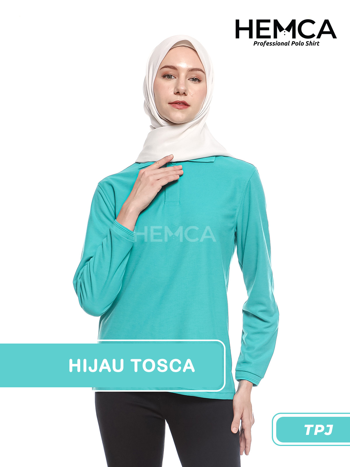 Polo Polos TPJ Hijau Tosca