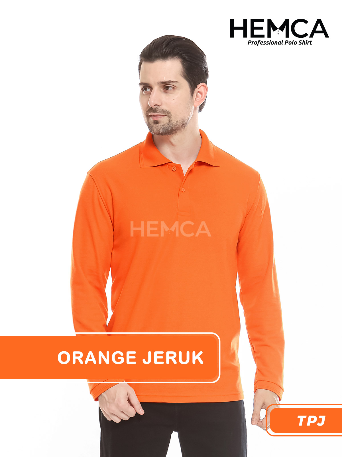 Polo Polos TPJ Orange Jeruk