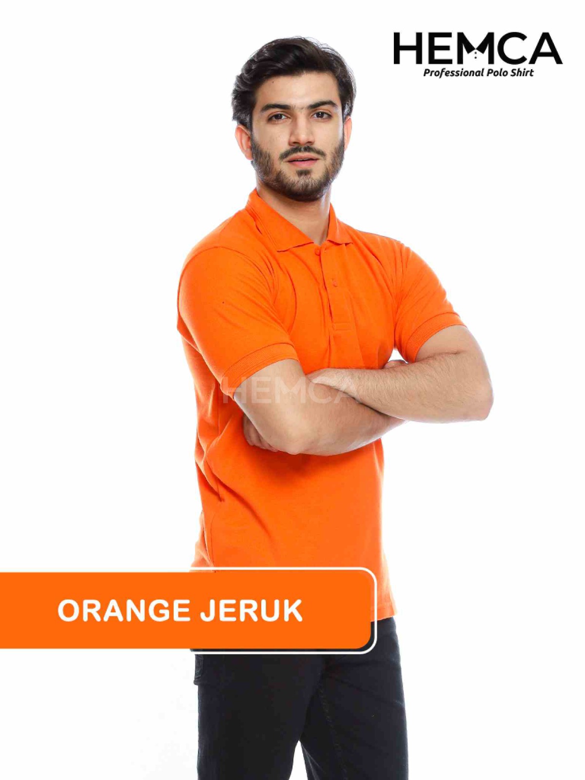 Polo Polos Orange Jeruk