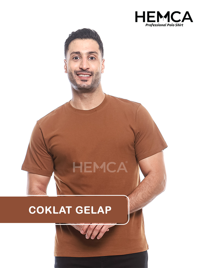 Comfy T-Shirt Coklat Gelap
