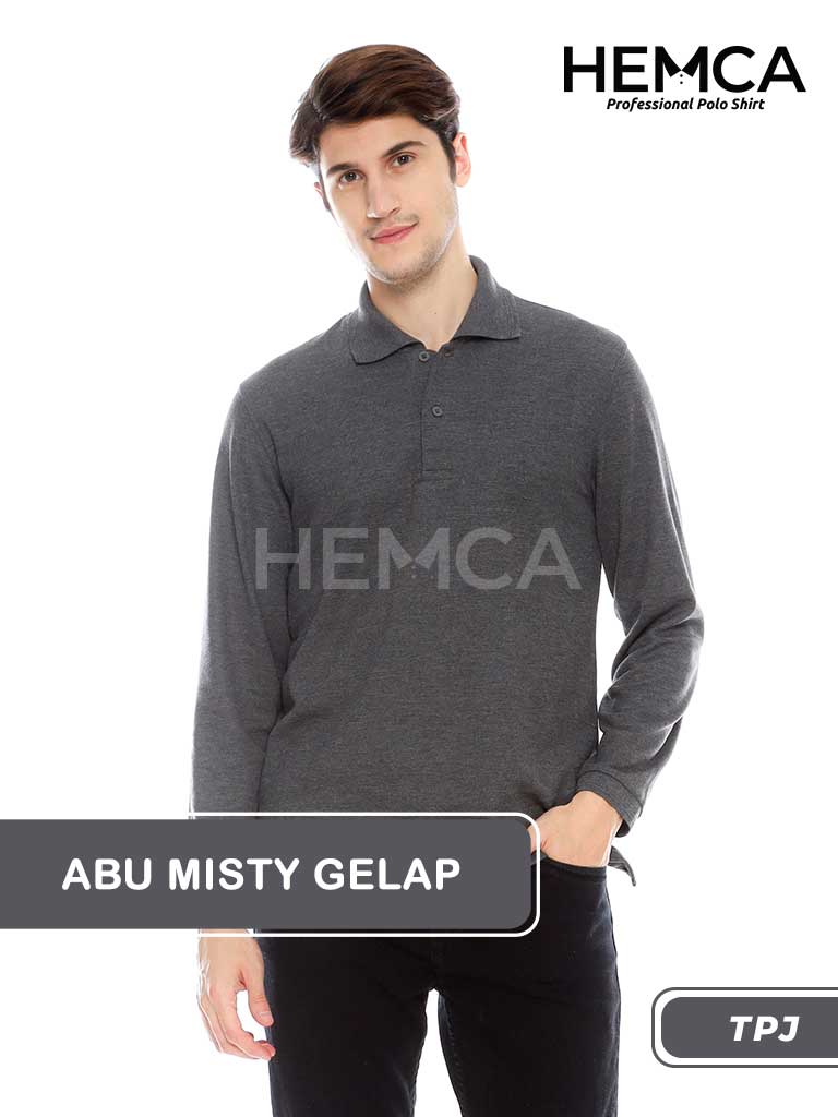 Polo Polos TPJ Abu Misty Gelap