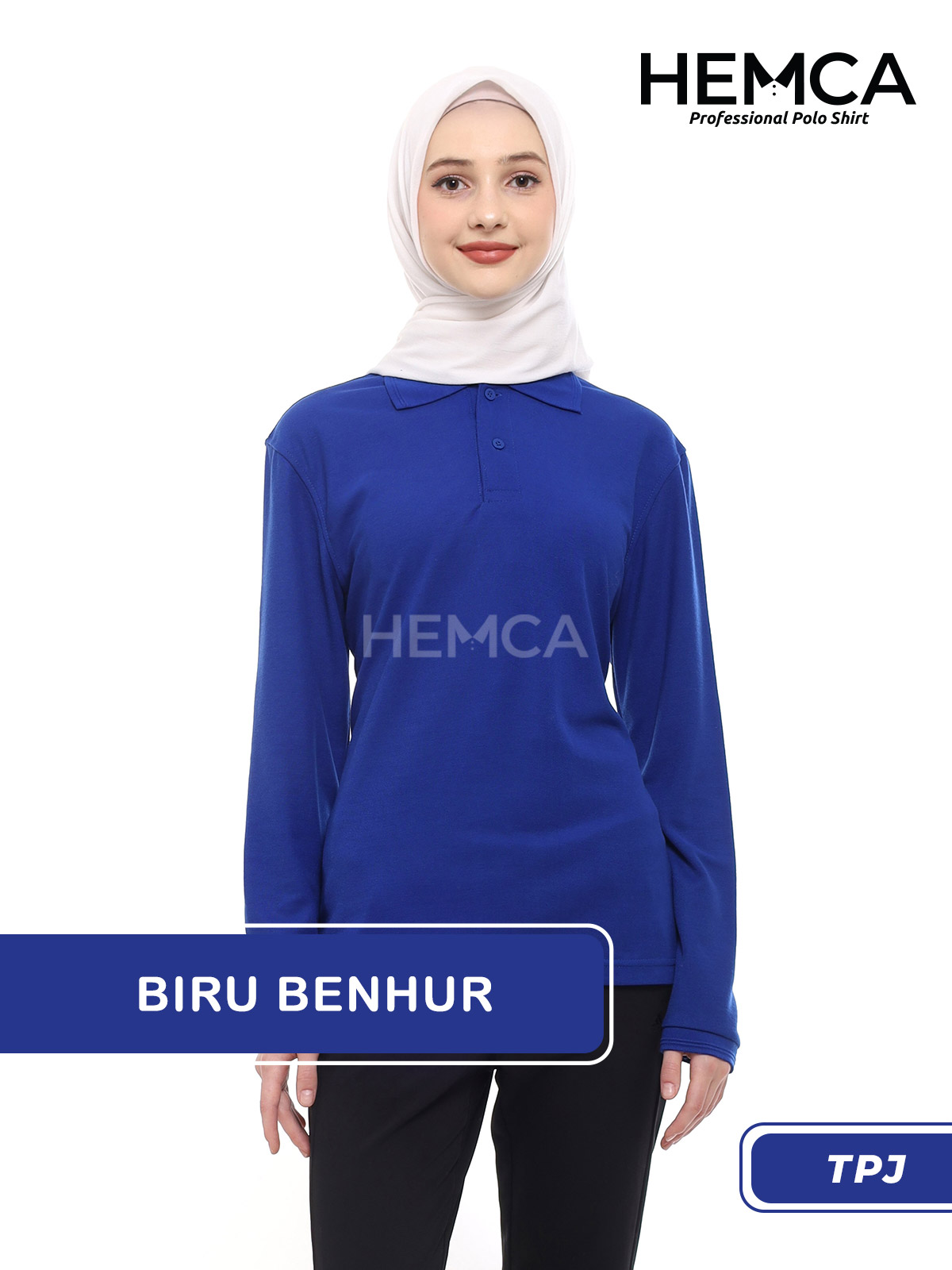 Polo Polos TPJ Biru Benhur