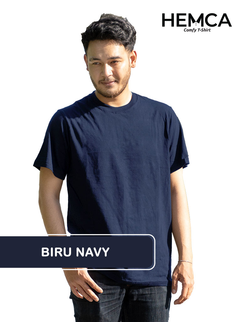 Comfy T-Shirt Biru Navy