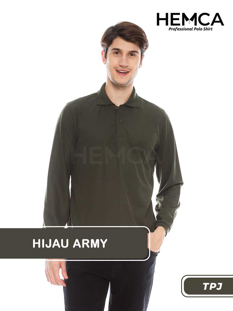 Polo Polos TPJ Hijau Army