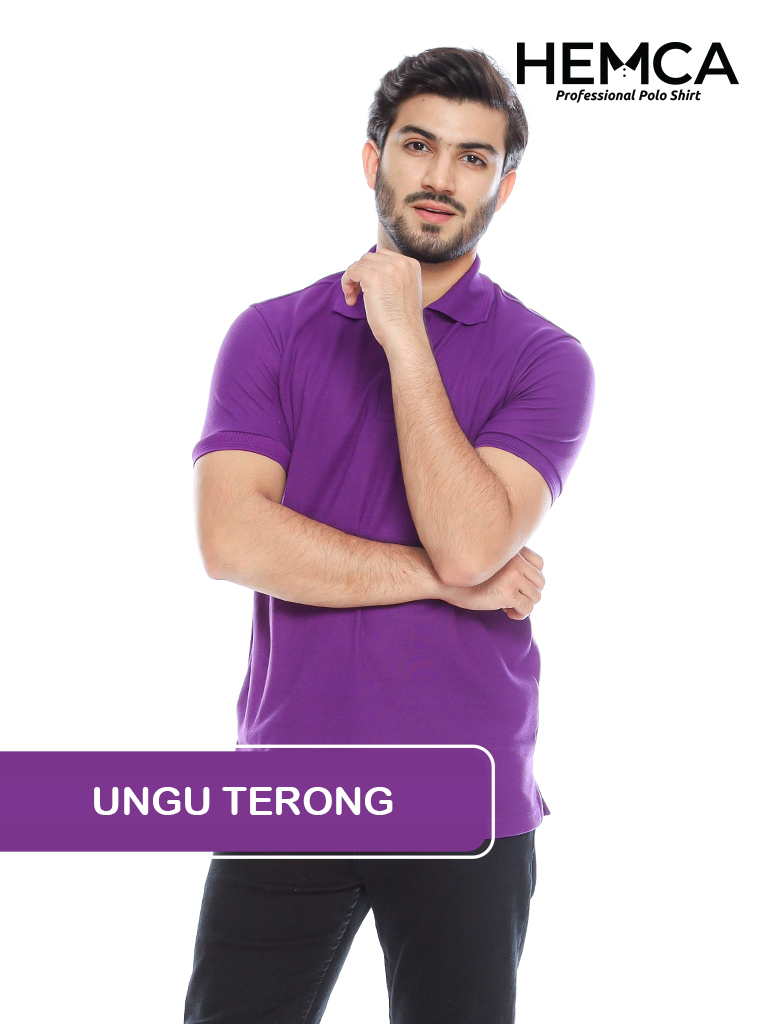 Polo Polos Ungu Terong